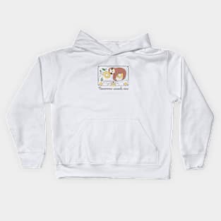 Tomorrow Sounds Nice Kids Hoodie